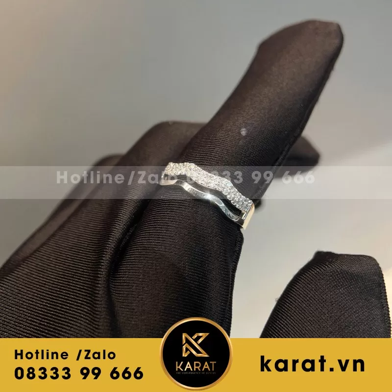 Nhẫn Nữ Wavy Glow - Ảnh 3