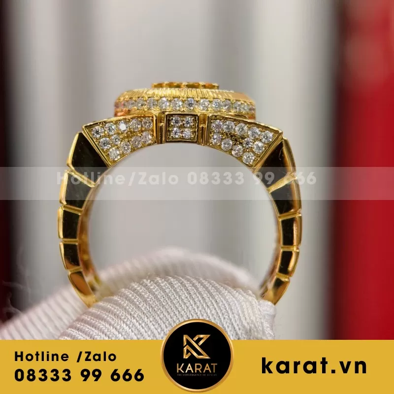 Nhẫn Rolex Vàng Vàng 18K - Ảnh 4