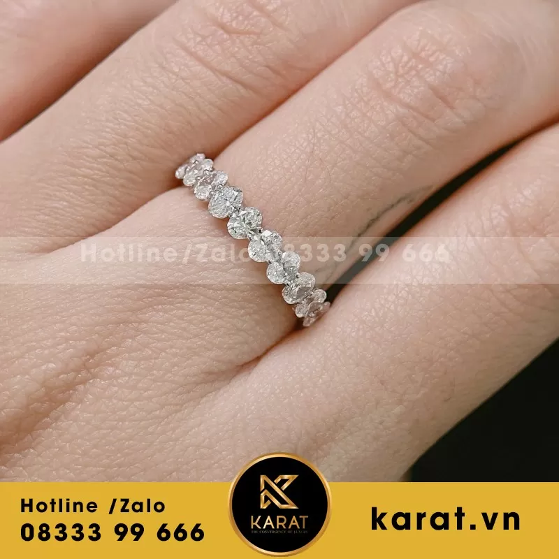 Nhẫn Nữ Chế Tác 18K - Ảnh 10