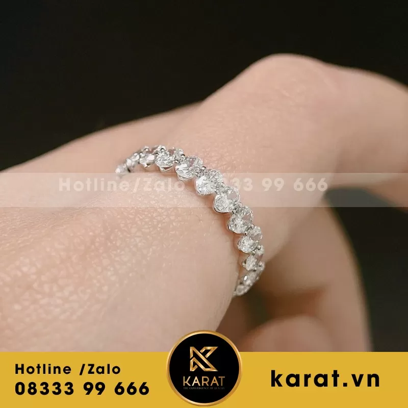 Nhẫn Nữ Chế Tác 18K - Ảnh 9