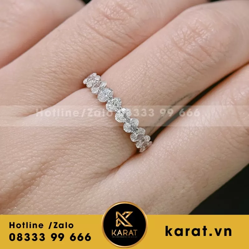 Nhẫn Nữ Chế Tác 18K - Ảnh 8