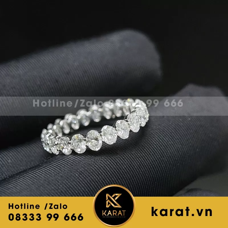 Nhẫn Nữ Chế Tác 18K - Ảnh 5