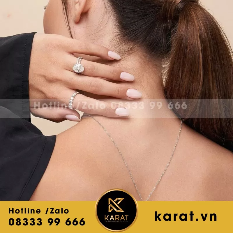 Nhẫn Nữ Thiết Kế Vàng 18K Kim Cương Thiên Nhiên - Ảnh 6