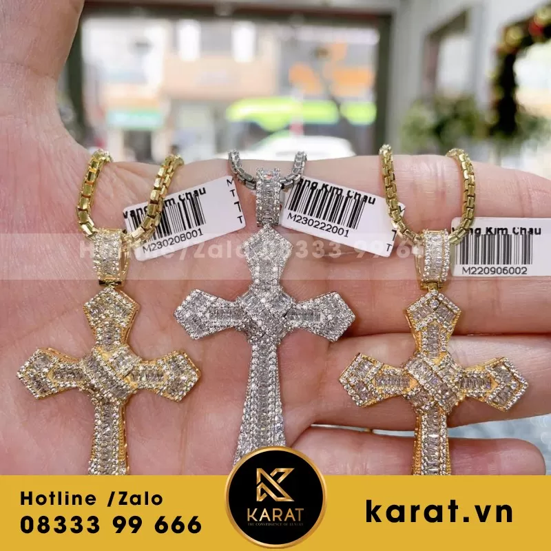 Mặt Dây Chuyền Kim Cương Thiết Kế Sang Trọng - Ảnh 4