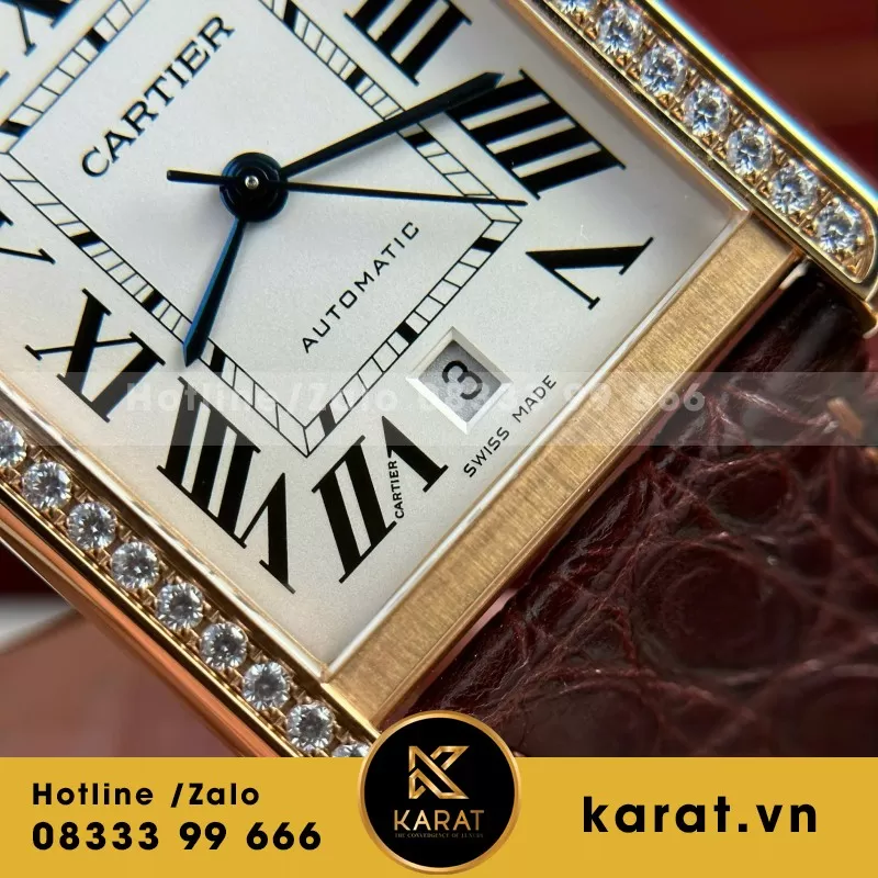 Đồng Hồ Cartier Tank Solo Extra-Large Model - Ảnh 12