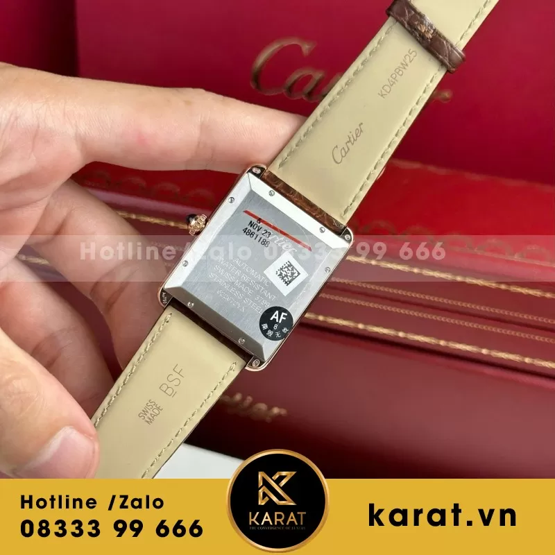 Đồng Hồ Cartier Tank Solo Extra-Large Model - Ảnh 10