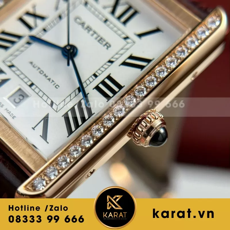 Đồng Hồ Cartier Tank Solo Extra-Large Model - Ảnh 7