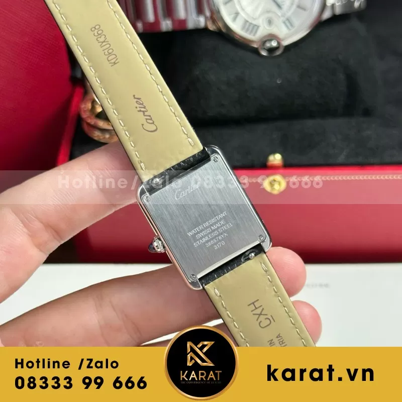 Đồng hồ Cartier Tank Solo Small Model— size 25mm x 31mm - Ảnh 9