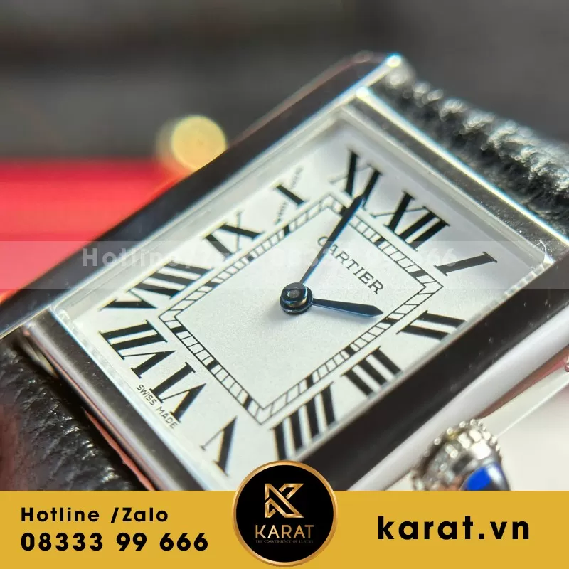 Đồng hồ Cartier Tank Solo Small Model— size 25mm x 31mm - Ảnh 7