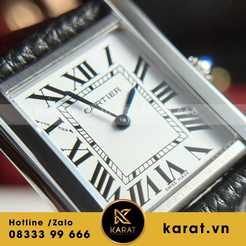 Đồng hồ Cartier Tank Solo Small Model— size 25mm x 31mm - Ảnh 4