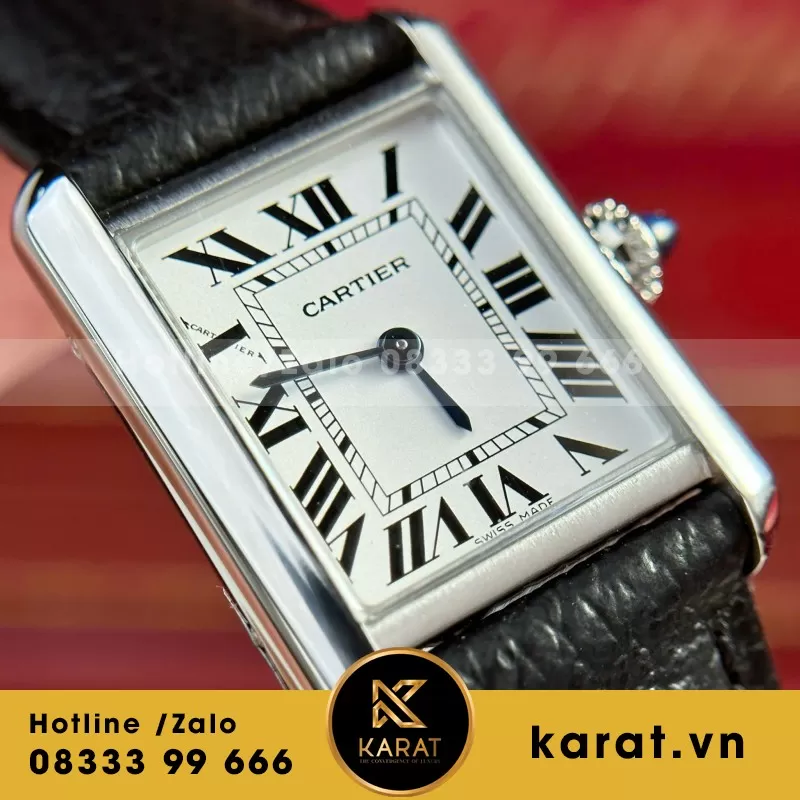Đồng hồ Cartier Tank Must Small Size— size 22 x 29.5mm - Ảnh 7