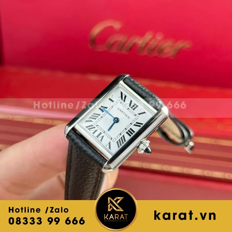 Đồng hồ Cartier Tank Must Small Size— size 22 x 29.5mm - Ảnh 3