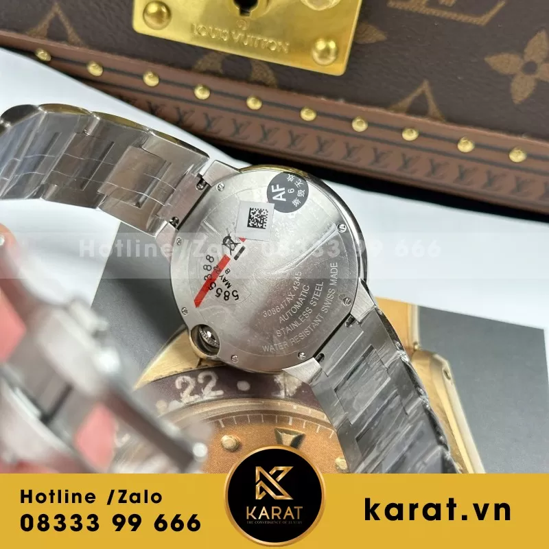 Đồng hồ Cartier Ballon Bleu— size 40mm— máy ETA 2824 - Ảnh 8