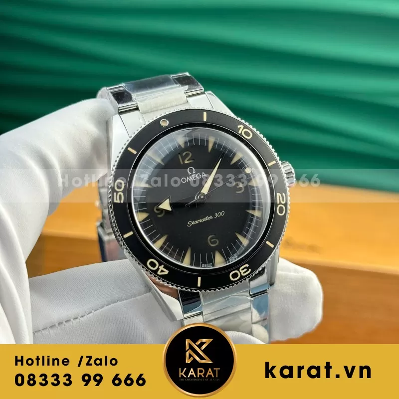 Đồng Hồ Omega Seamaster 300 Heritage Replica 1 1 - Ảnh 4