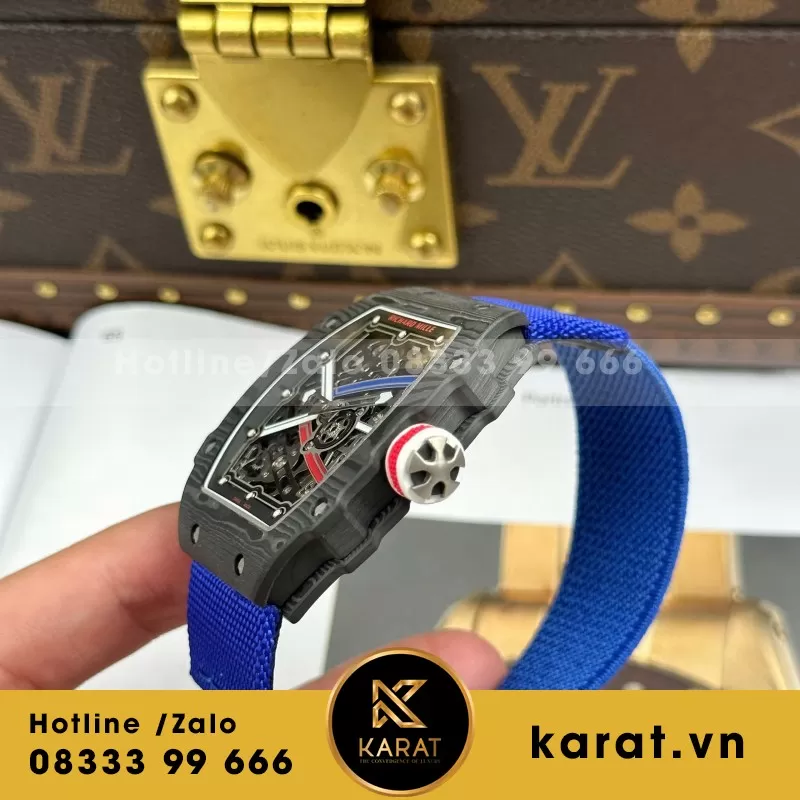 Đồng Hồ Richard Mille RM67-02 Vỏ Carbon Siêu Mỏng 37 Grams - Ảnh 9