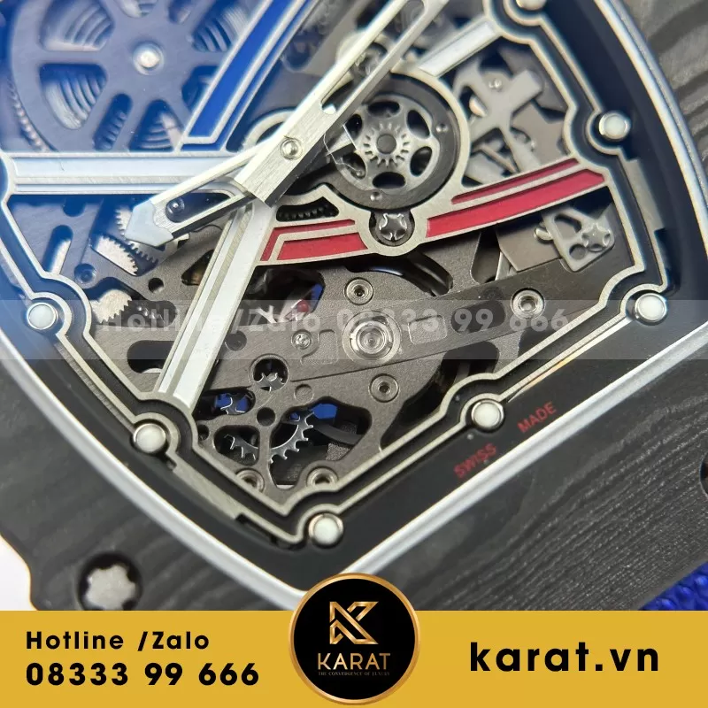 Đồng Hồ Richard Mille RM67-02 Vỏ Carbon Siêu Mỏng 37 Grams - Ảnh 7