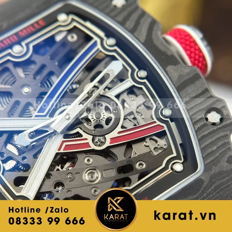 Đồng Hồ Richard Mille RM67-02 Vỏ Carbon Siêu Mỏng 37 Grams - Ảnh 3