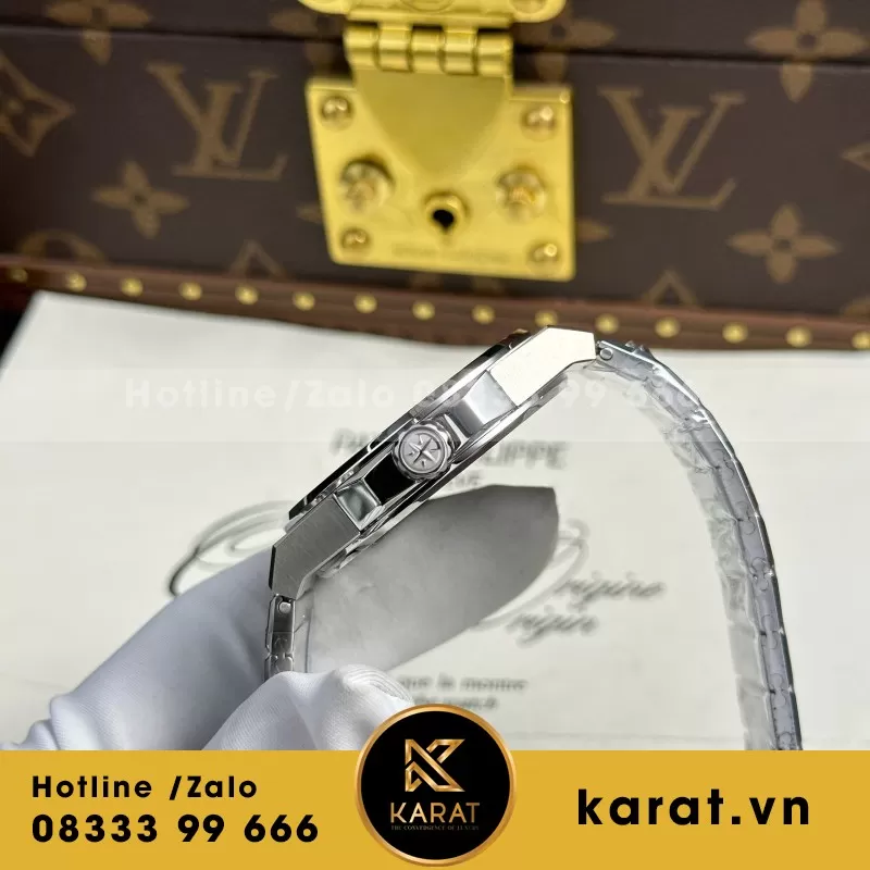 Đồng Hồ Chopard Alpine Eagle 298600 Replica 11 Mặt Trắng Nhám Nhà Máy GH 41mm - Ảnh 8