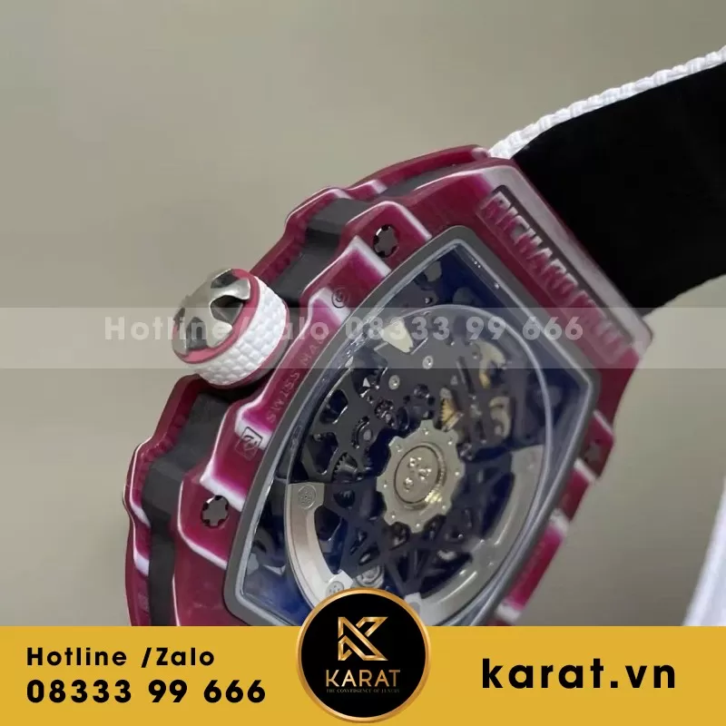 Đồng hồ richard mille RM 67-02 Red carbon TPT - Ảnh 7