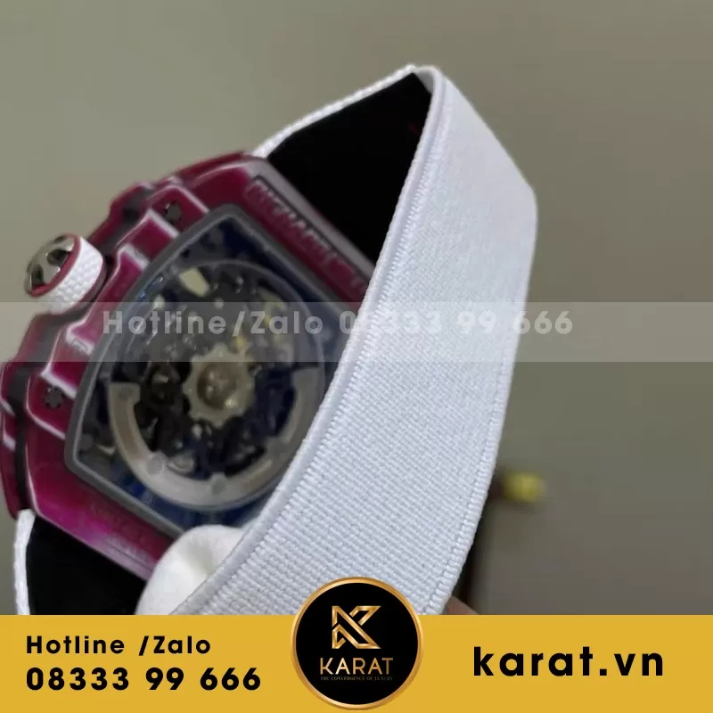 Đồng hồ richard mille RM 67-02 Red carbon TPT - Ảnh 3