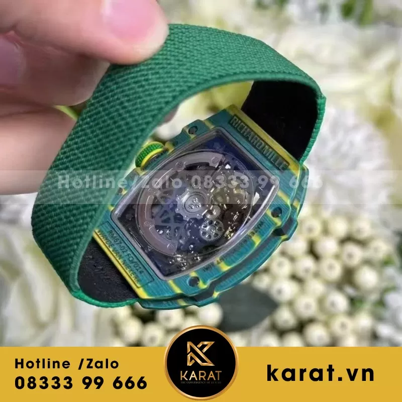Đồng hồ richard mille RM 67-02 Wayde Van Niekerk vỏ cong - Ảnh 3