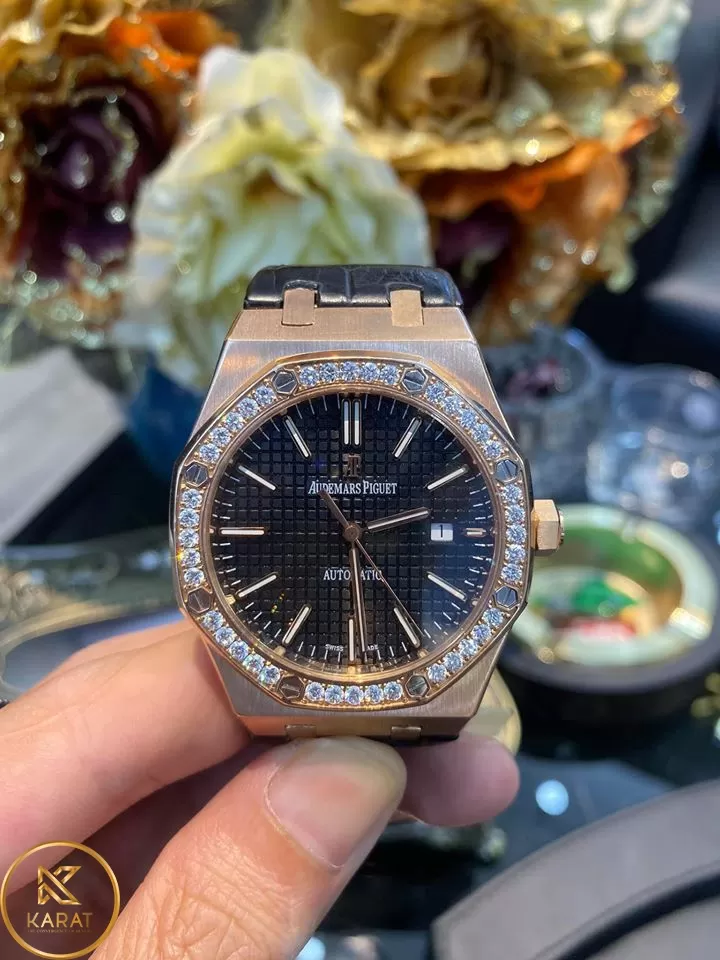 AUDEMARS PIAGET ROYAL OAK CHẾ TÁC KIM CƯƠNG VÀNG KHỐI 18K