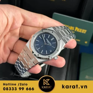 Audemars Piguet Royal Oak Jumbo Extra-thin 16202 blue dial replica