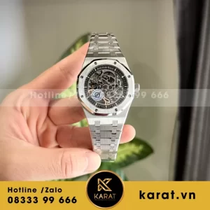 Bộ Sưu Tập Đồng Hồ Audemars Piguet Royal Oak Jumbo Extra-Thin 15202ST Replica 39mm