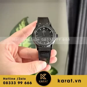 Bộ Sưu Tập Đồng Hồ Hublot Classic Fusion Ceramic Demi Gold Carbon JJZ Factory 42mm