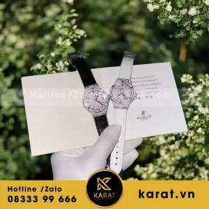 Bộ Sưu Tập Đồng Hồ Hublot Classic Fusion Rep 11 Đính Kim Cương Moissanite 33mm