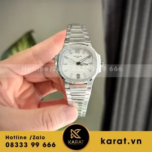 Bộ Sưu Tập Đồng Hồ Patek Philippe Nữ Nautilus 7118 Đính Đá 3K Factory 35.2mm