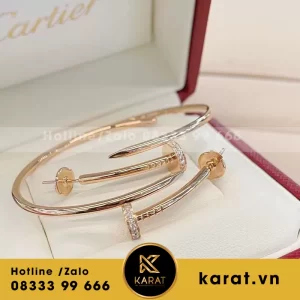 Bông tai  Cartier juste un clou earrings 18k