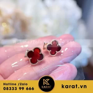 Bông Tai VCA Au750 Red