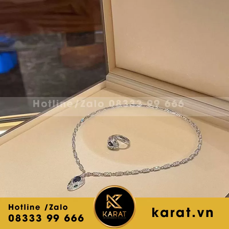 BVL serpenti necklaces and bracelet 18k