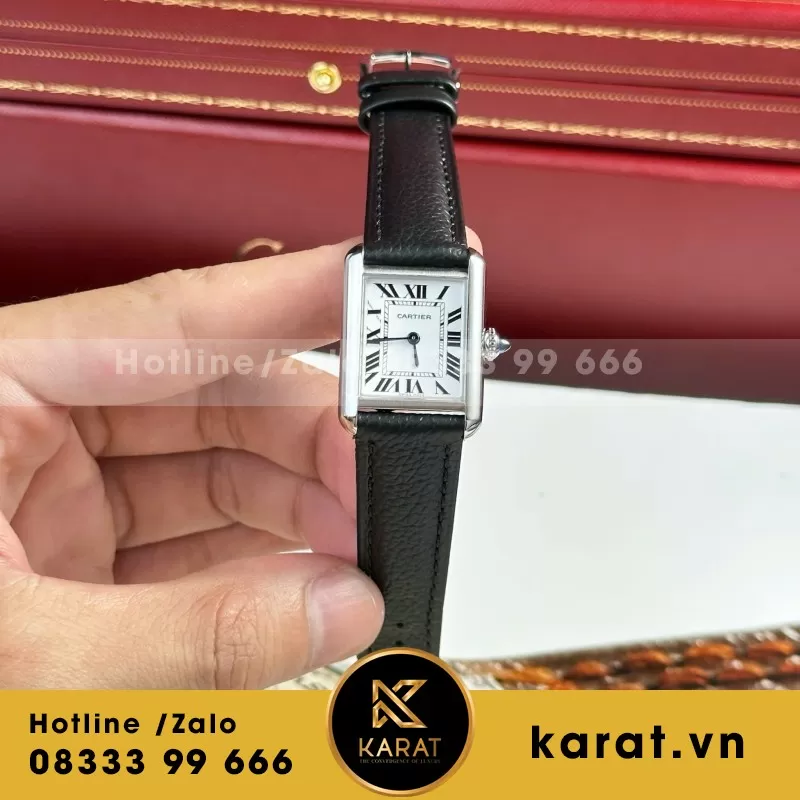 Đồng hồ Cartier Tank Must Small Size— size 22 x 29.5mm