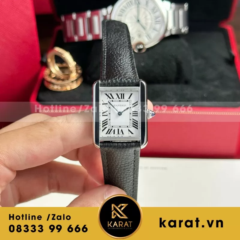 Đồng hồ Cartier Tank Solo Small Model— size 25mm x 31mm