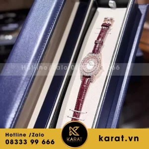 Chorpad Heure Du Diaman Silver Dial Full Kim Cương MOISS