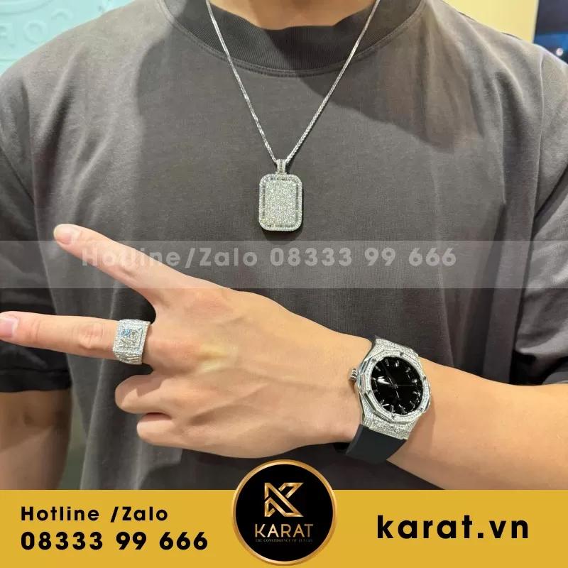 Combo Nhẫn - Vòng Cổ - Đồng Hồ