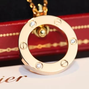 Dây Chuyền Cartier Love Vàng 18k