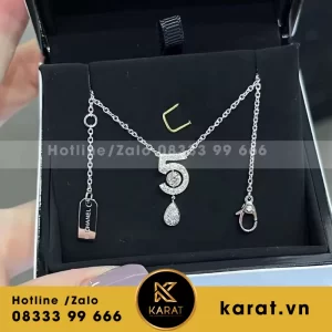 Dây chuyền Chanel Eternal N⁰5 18k white gold