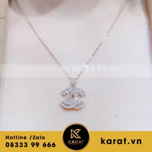 Dây chuyền Chanel, mặt logo Chanel