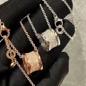 Dây Chuyền Chế Tác Vàng Hồng 18k