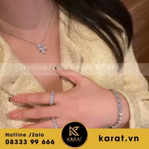 Dây Chuyền Nữ 0.7Ct Lab Grown Diamond Pendant Necklace, Not Available