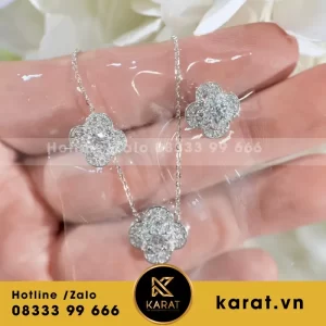 Dây Chuyền Nữ Necklace Lady Full Lab Diamond