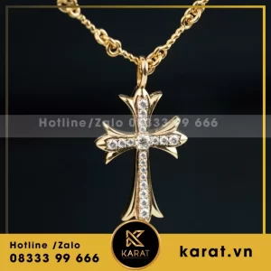 Dây Chuyền Vàng Thiết Kế Sang Trọng