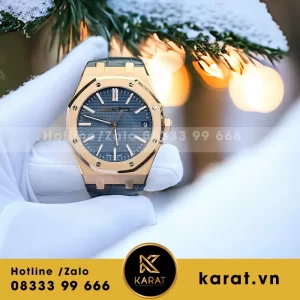 Đồng hồ audemars piguet 15500 blue dial