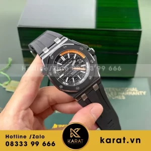 Đồng Hồ Audemars Piguet Chế Tác Royal Oak Offshore Diver 15707CE Gốm Đen 42mm
