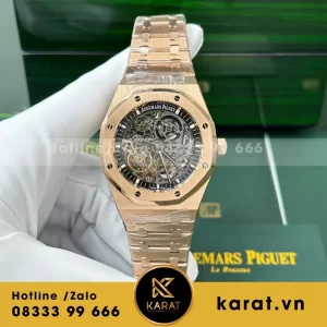 Đồng Hồ Audemars Piguet Royal Oak 15407 Chế Tác Mặt Lộ Cơ Xưởng THB 41mm
