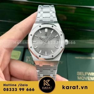 Đồng Hồ Audemars Piguet Royal Oak 15500ST Frosted Gold Replica 11 Mặt Xanh 41mm