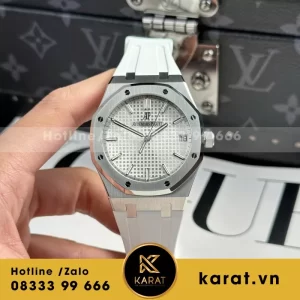 Đồng Hồ Audemars Piguet Royal Oak 15500ST Mặt Trắng APS Factory 41mm